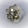 Pyrite maclée sur Dolomite, Batère, Corsavy, Pyrénées-Orientales.