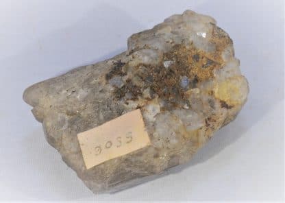 Fluorine violette, mine de Peyrebrune, Tarn.