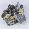 Sphalérite (Blende), Galène, et Sidérite, La Mure, Isère.