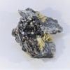 Sphalérite (Blende), Galène, et Sidérite, La Mure, Isère.