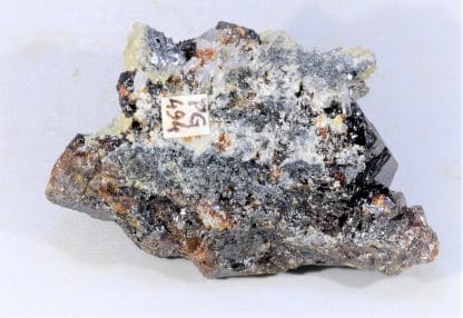 Sphalérite (Blende) et Sidérite, La Mure, Isère.