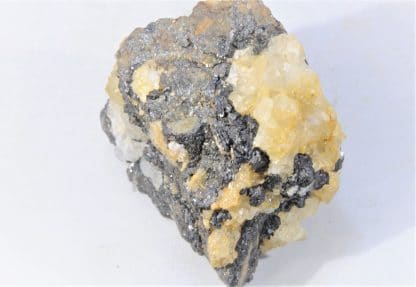 Blende (Sphalérite), Mines de Pranal, Pontgibaud, Puy-de-Dôme, Auvergne.