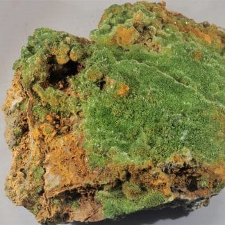 Pyromorphite aciculaire, Saint Salvy, Tarn.