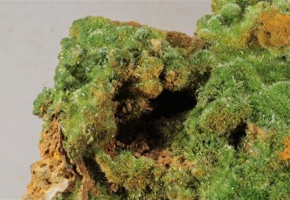 Pyromorphite aciculaire, Saint Salvy, Tarn.