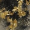 Quartz fantôme et Rutile, Trou de la Fée, Les Deux-Alpes, Isère.