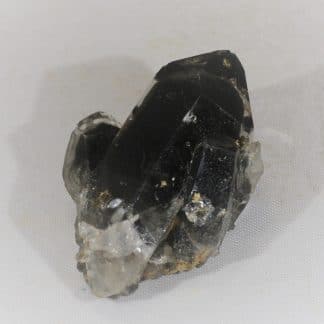 Quartz fantôme et Rutile doré, Trou de la Fée, Les Deux-Alpes, Isère.