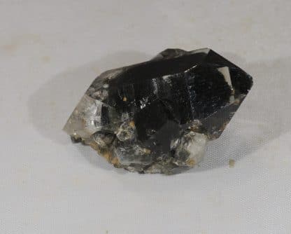 Quartz fantôme et Rutile doré, Trou de la Fée, Les Deux-Alpes, Isère.