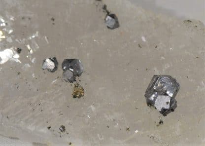 Galène maclée sur Fluorine, Fontsante, Var.