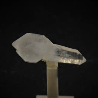 Quartz sceptre biterminé, Filon des Papetiers, Vizille, Isère.