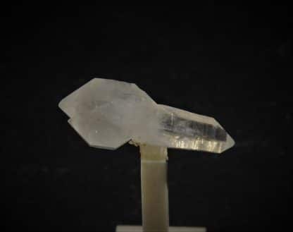 Quartz sceptre biterminé, Filon des Papetiers, Vizille, Isère.