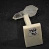 Quartz sceptre biterminé, Filon des Papetiers, Vizille, Isère.