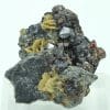 Sphalérite (Blende), Galène, et Sidérite, La Mure, Isère.