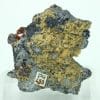 Sphalérite (Blende), Galène, et Sidérite, La Mure, Isère.