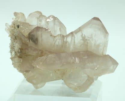 Quartz à âme rose, Le Chatelard, Vallorcine, Haute-Savoie.