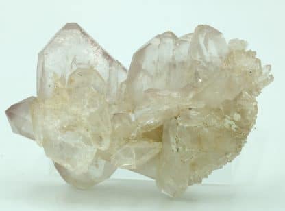 Quartz à âme rose, Le Chatelard, Vallorcine, Haute-Savoie.