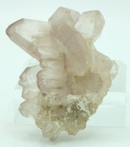 Quartz à âme rose, Le Chatelard, Vallorcine, Haute-Savoie.