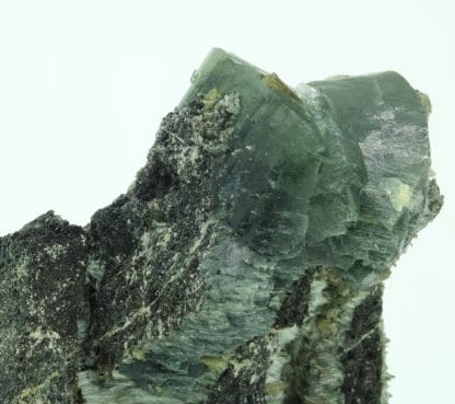 Prehnite maclée, Combe de la Selle, Saint-Christophe-en-Oisans, Isère.