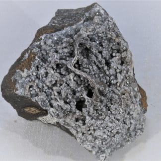 Hématite avec Quartz concrétionné, Framont, Vosges, Bas-Rhin.