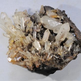 Quartz sceptre, Les Halles, Vaulnaveys, Isère.