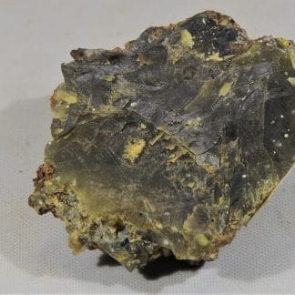 Sphalérite (Blende), Mine des Halles, Vaulnaveys, près de Vizille, Isère.