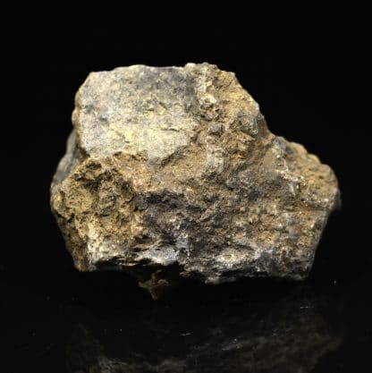 Arsenic natif et calcite, Sainte-Marie-aux-Mines, Haut-Rhin, Alsace.