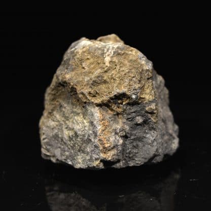 Arsenic natif et calcite, Sainte-Marie-aux-Mines, Haut-Rhin, Alsace.