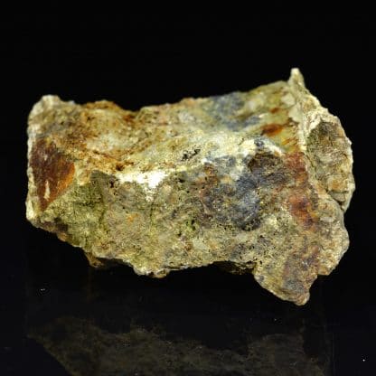 Arsénopyrite et scorodite, Tournebise, Pontgibaud, Puy-de-Dôme.