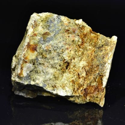 Arsénopyrite et scorodite, Tournebise, Pontgibaud, Puy-de-Dôme.