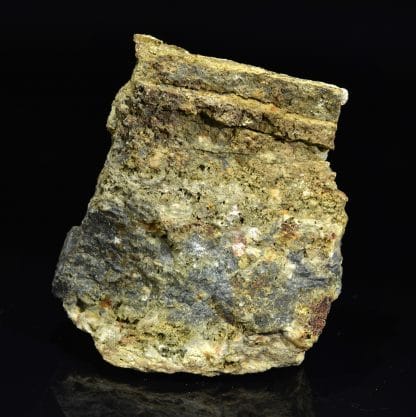 Arsénopyrite et scorodite, Tournebise, Pontgibaud, Puy-de-Dôme.