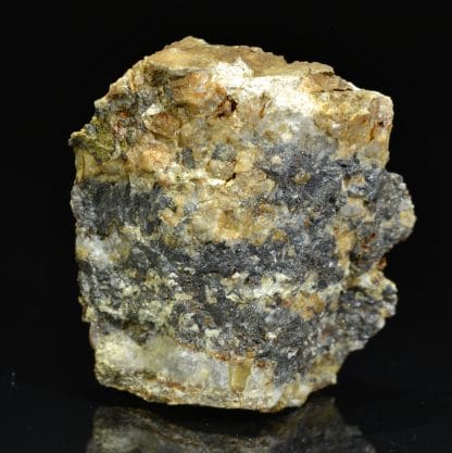 Arsénopyrite, scorodite, Tournebise, Pontgibaud, Puy-de-Dôme.