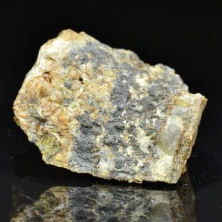 Arsénopyrite, scorodite, Tournebise, Pontgibaud, Puy-de-Dôme.