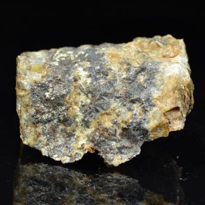 Arsénopyrite, scorodite, Tournebise, Pontgibaud, Puy-de-Dôme.