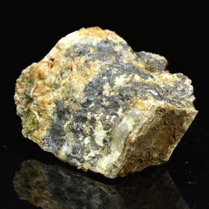 Arsénopyrite, scorodite, Tournebise, Pontgibaud, Puy-de-Dôme.