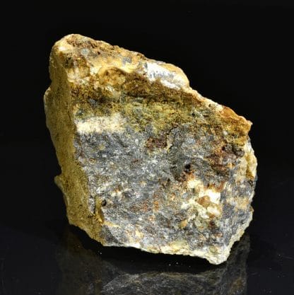 Arsénopyrite, scorodite, Tournebise, Pontgibaud, Puy-de-Dôme.