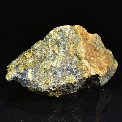 Galène, pyrite et blende, Le Bessette, Puy-de-Dôme.