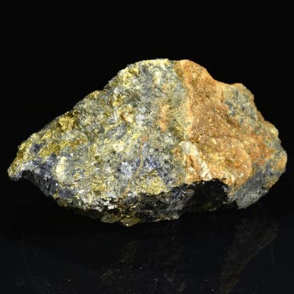 Galène, pyrite et blende, Le Bessette, Puy-de-Dôme.