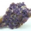 Fluorite bicolore sur quartz de Buxières-les-Mines, Allier (03).