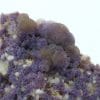 Fluorite bicolore sur quartz de Buxières-les-Mines, Allier (03).