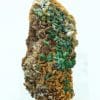 Tétraédrite, malachite sur dolomite, Usclas du Bosc, Loiras, Hérault.