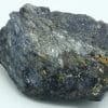 Stibine massive de la mine du Dahu à Lubilhac, Haute-Loire.
