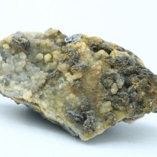 Arsénopyrite sur gangue de la mine de Fontsante, Var.