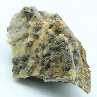 Arsénopyrite sur gangue de la mine de Fontsante, Var.