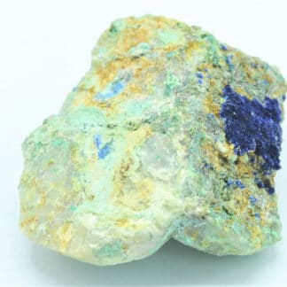 Azurite de l'Hubac de Jourdan à Daluis (Alpes-Maritimes)