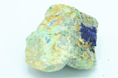 Azurite de l'Hubac de Jourdan à Daluis (Alpes-Maritimes)