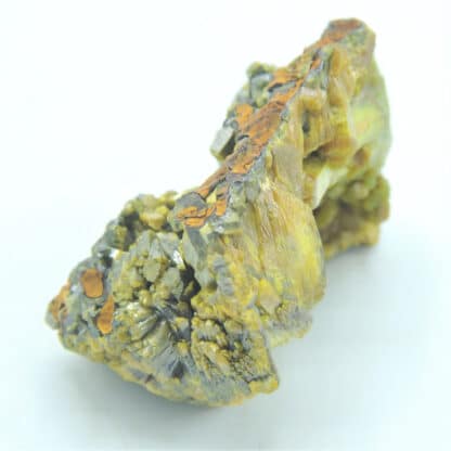 Pyromorphite verte et noire, Les Farges, Ussel, Corrèze, Limousin.