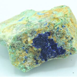 Azurite de l'Hubac de Jourdan à Daluis (Alpes-Maritimes)