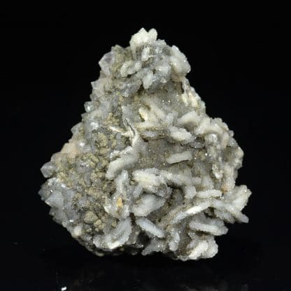 Barytine et quartz, Voltennes, Saône et Loire.