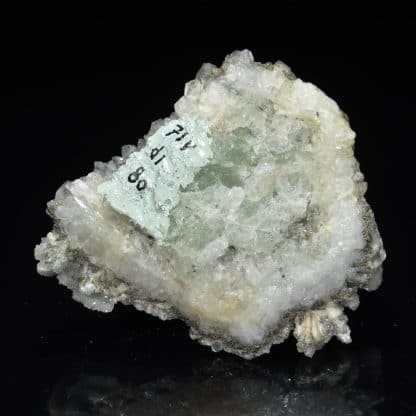 Barytine et quartz, Voltennes, Saône et Loire.