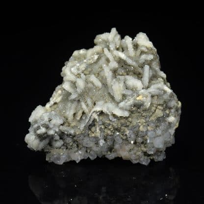 Barytine et quartz, Voltennes, Saône et Loire.