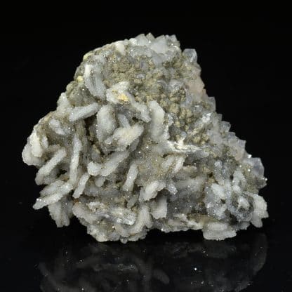 Barytine et quartz, Voltennes, Saône et Loire.